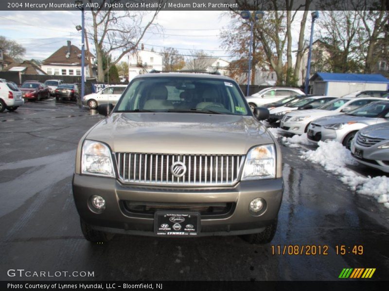 Pueblo Gold Metallic / Medium Dark Parchment 2004 Mercury Mountaineer AWD