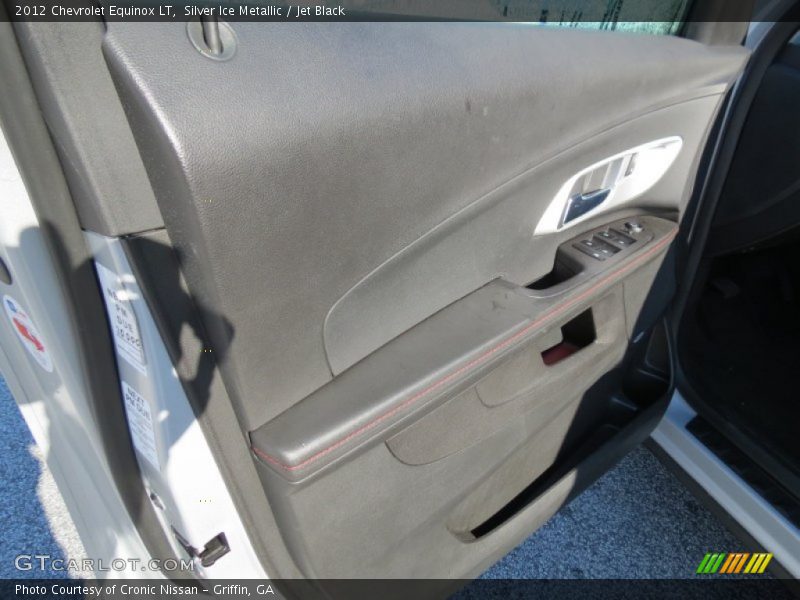 Silver Ice Metallic / Jet Black 2012 Chevrolet Equinox LT