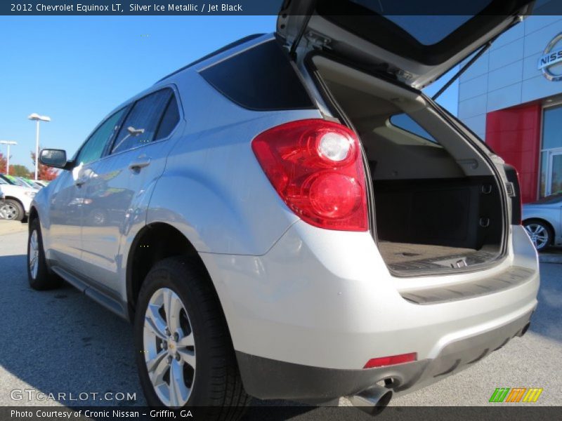 Silver Ice Metallic / Jet Black 2012 Chevrolet Equinox LT