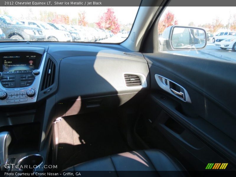 Silver Ice Metallic / Jet Black 2012 Chevrolet Equinox LT