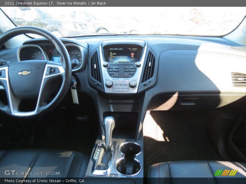 Silver Ice Metallic / Jet Black 2012 Chevrolet Equinox LT