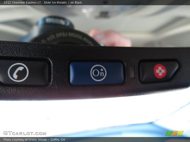 Silver Ice Metallic / Jet Black 2012 Chevrolet Equinox LT