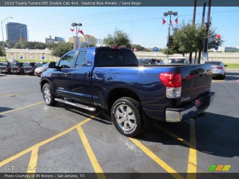Nautical Blue Metallic / Sand Beige 2010 Toyota Tundra SR5 Double Cab 4x4