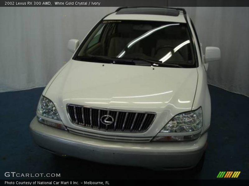 White Gold Crystal / Ivory 2002 Lexus RX 300 AWD