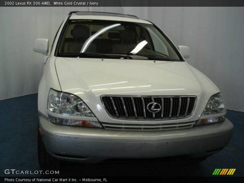 White Gold Crystal / Ivory 2002 Lexus RX 300 AWD