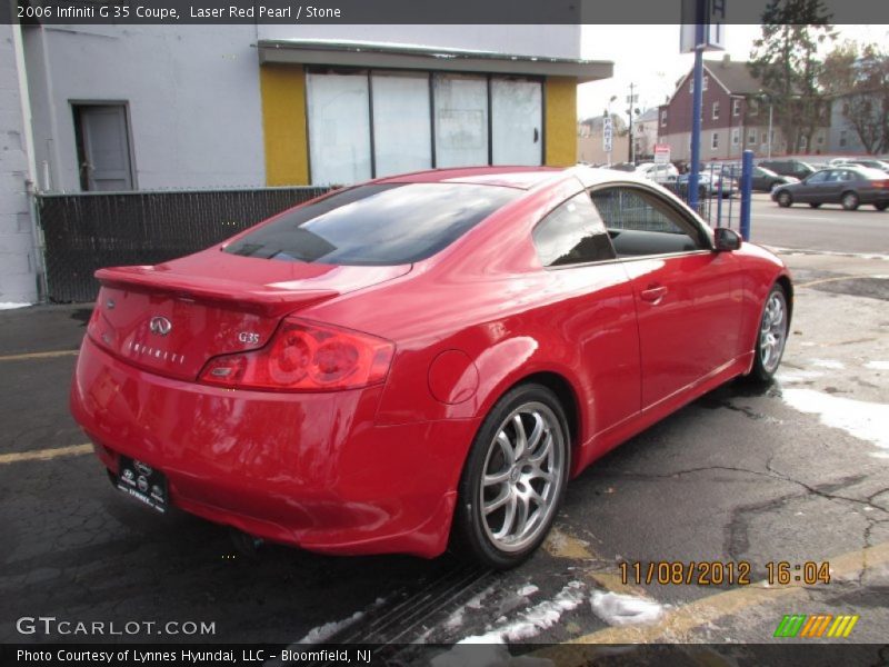 Laser Red Pearl / Stone 2006 Infiniti G 35 Coupe