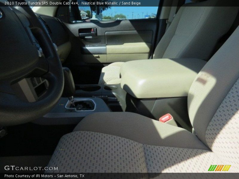 Nautical Blue Metallic / Sand Beige 2010 Toyota Tundra SR5 Double Cab 4x4