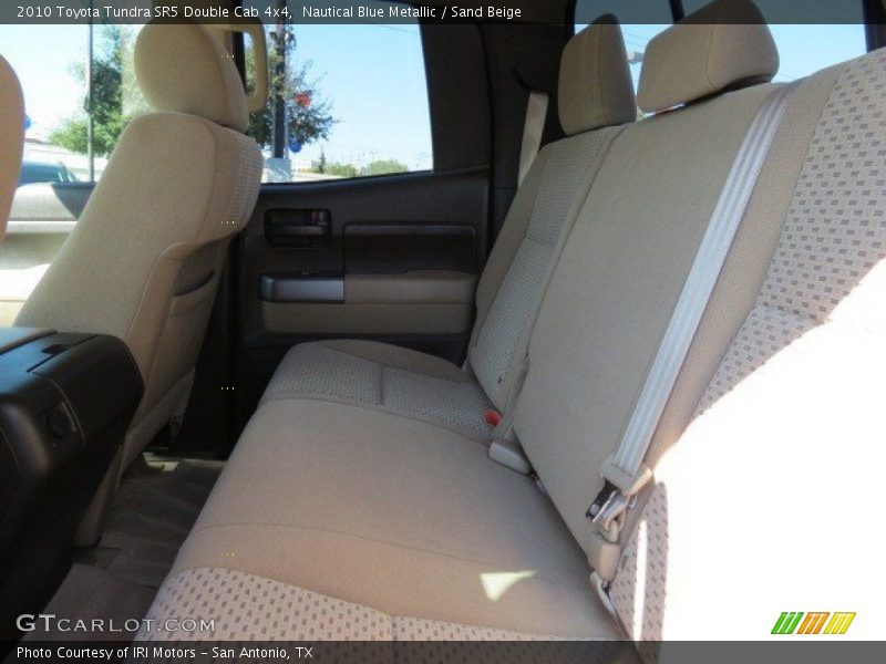 Nautical Blue Metallic / Sand Beige 2010 Toyota Tundra SR5 Double Cab 4x4