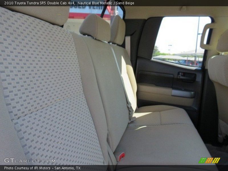 Nautical Blue Metallic / Sand Beige 2010 Toyota Tundra SR5 Double Cab 4x4