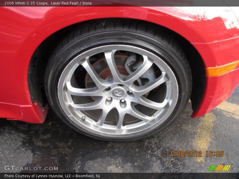 Laser Red Pearl / Stone 2006 Infiniti G 35 Coupe