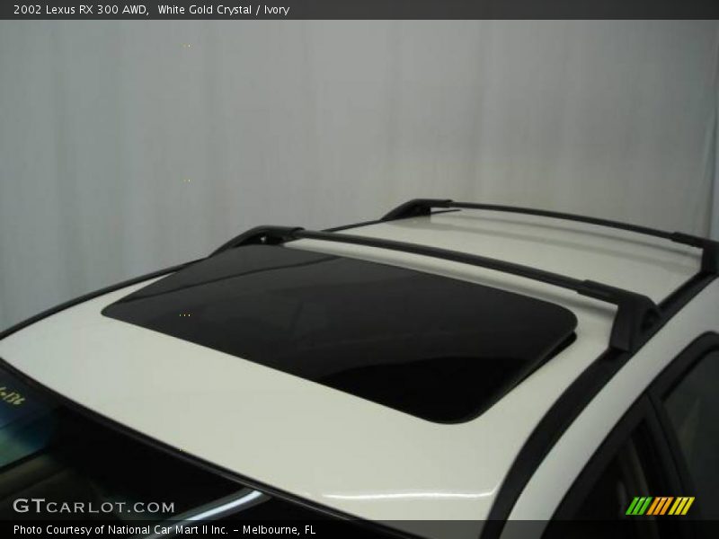 White Gold Crystal / Ivory 2002 Lexus RX 300 AWD