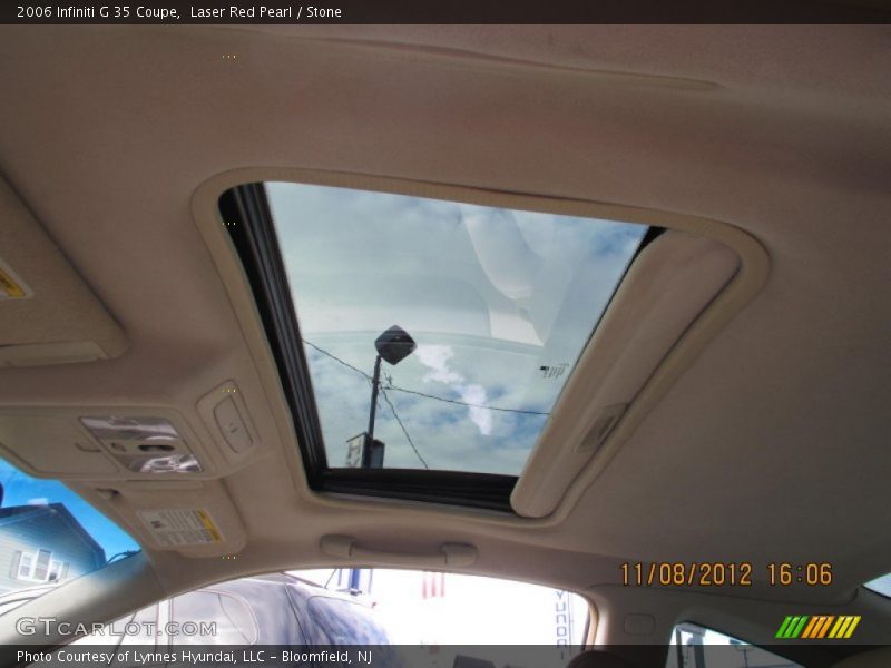 Laser Red Pearl / Stone 2006 Infiniti G 35 Coupe