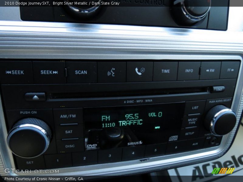 Bright Silver Metallic / Dark Slate Gray 2010 Dodge Journey SXT