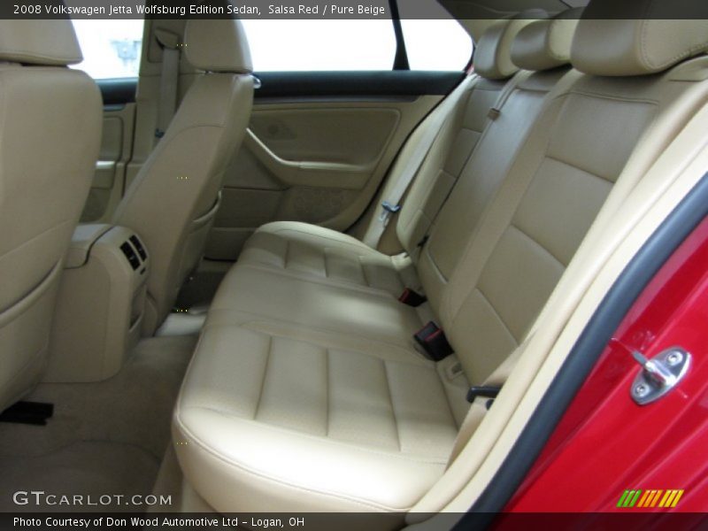 Salsa Red / Pure Beige 2008 Volkswagen Jetta Wolfsburg Edition Sedan