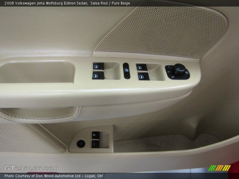 Salsa Red / Pure Beige 2008 Volkswagen Jetta Wolfsburg Edition Sedan