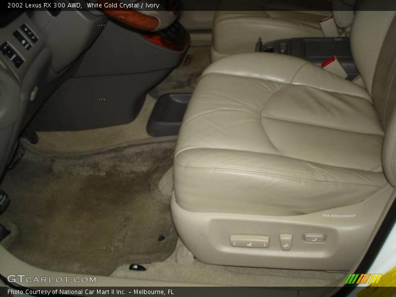 White Gold Crystal / Ivory 2002 Lexus RX 300 AWD