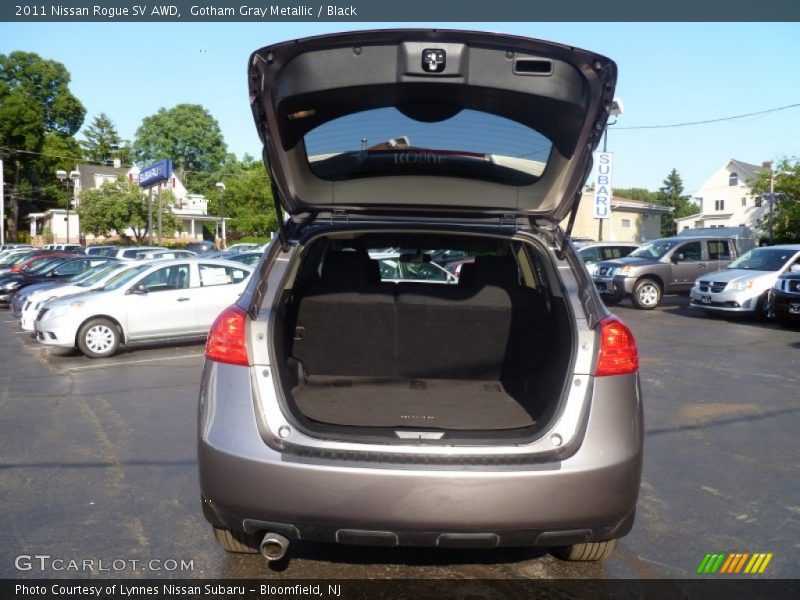 Gotham Gray Metallic / Black 2011 Nissan Rogue SV AWD