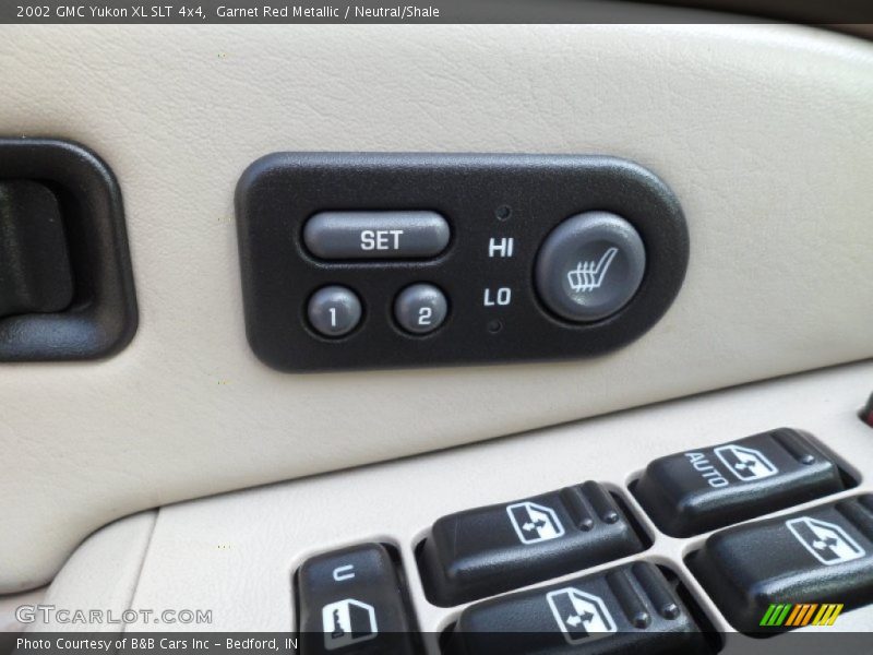 Garnet Red Metallic / Neutral/Shale 2002 GMC Yukon XL SLT 4x4