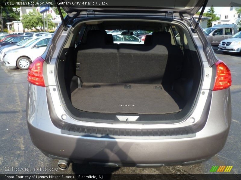 Gotham Gray Metallic / Black 2011 Nissan Rogue SV AWD