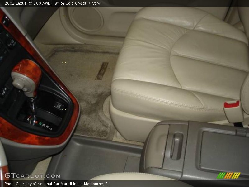White Gold Crystal / Ivory 2002 Lexus RX 300 AWD