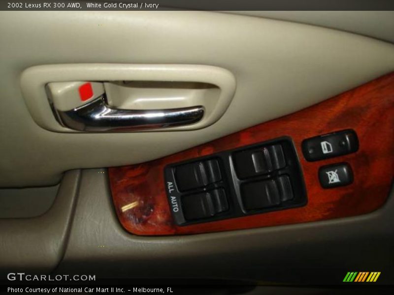 White Gold Crystal / Ivory 2002 Lexus RX 300 AWD