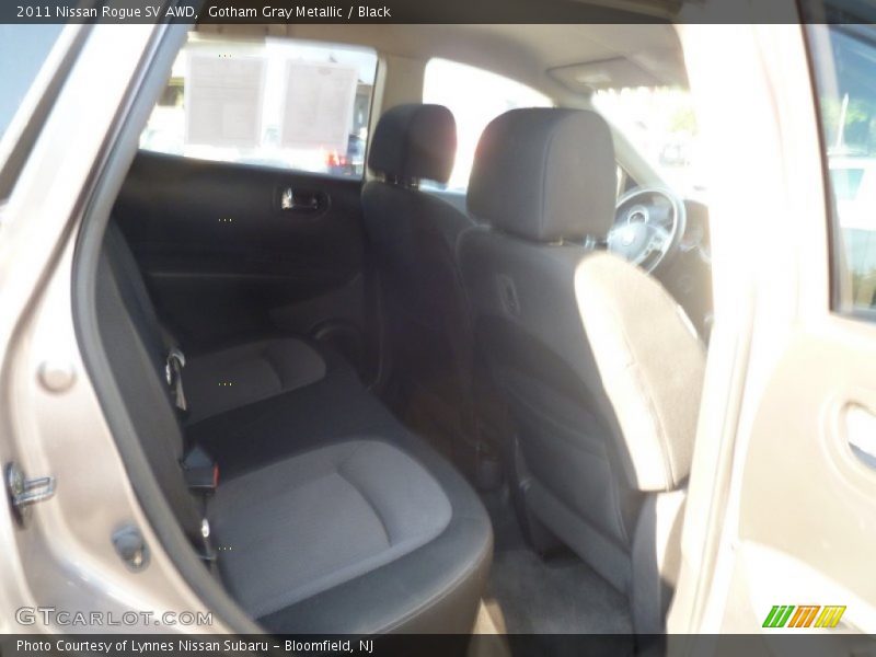 Gotham Gray Metallic / Black 2011 Nissan Rogue SV AWD