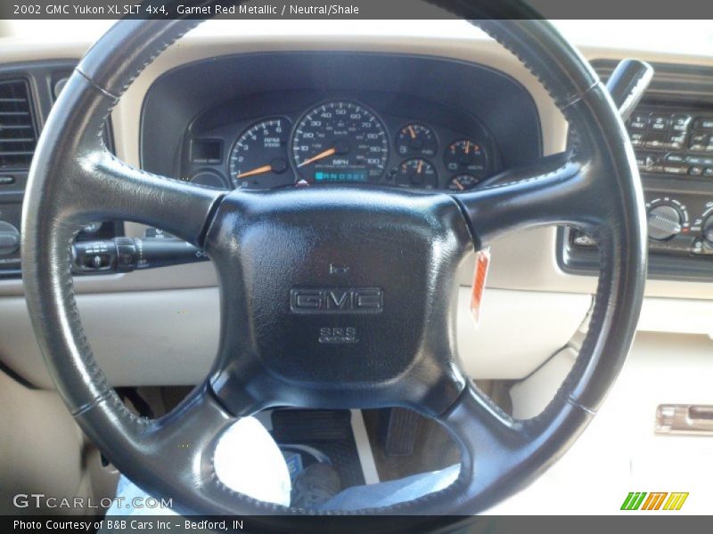 Garnet Red Metallic / Neutral/Shale 2002 GMC Yukon XL SLT 4x4