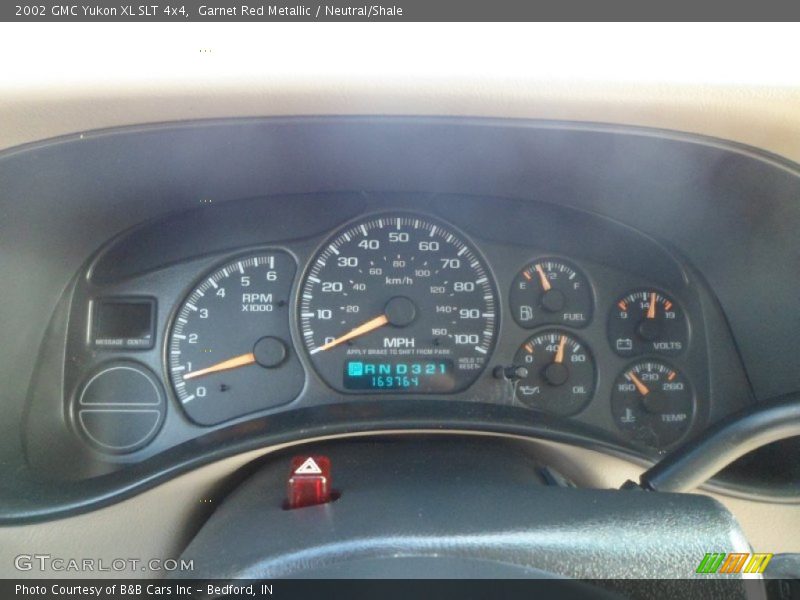 Garnet Red Metallic / Neutral/Shale 2002 GMC Yukon XL SLT 4x4