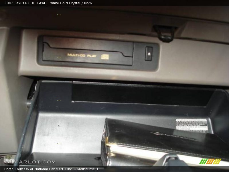 White Gold Crystal / Ivory 2002 Lexus RX 300 AWD