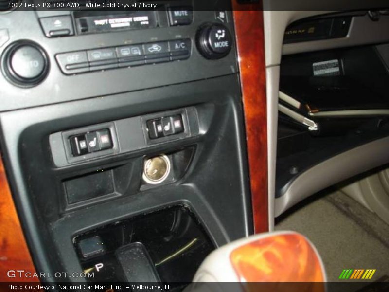 White Gold Crystal / Ivory 2002 Lexus RX 300 AWD