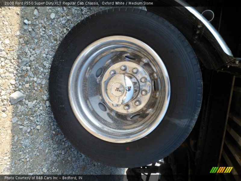  2008 F550 Super Duty XLT Regular Cab Chassis Wheel