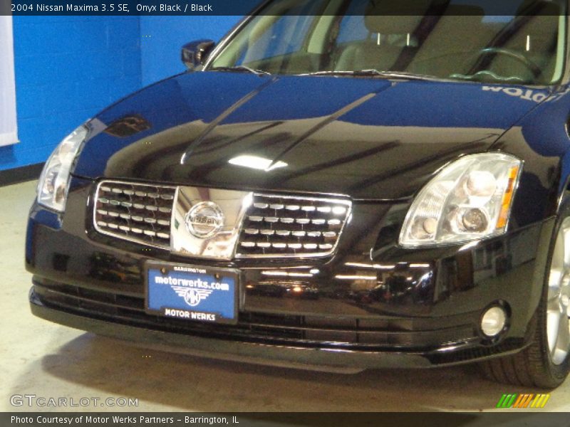 Onyx Black / Black 2004 Nissan Maxima 3.5 SE