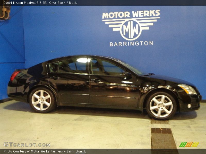 Onyx Black / Black 2004 Nissan Maxima 3.5 SE