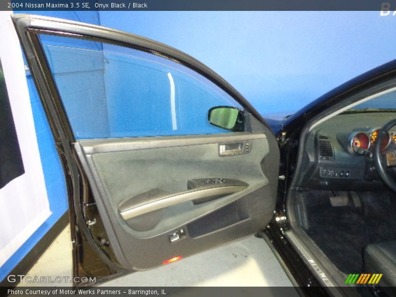 Onyx Black / Black 2004 Nissan Maxima 3.5 SE
