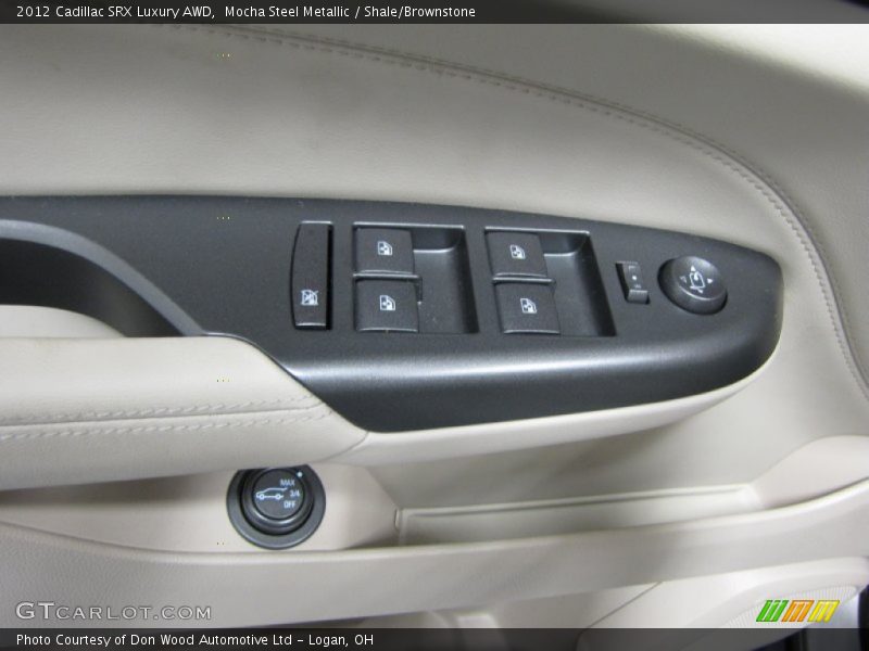 Mocha Steel Metallic / Shale/Brownstone 2012 Cadillac SRX Luxury AWD