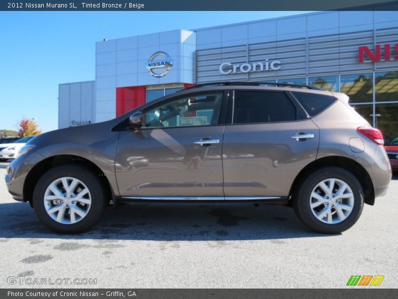 Tinted Bronze / Beige 2012 Nissan Murano SL
