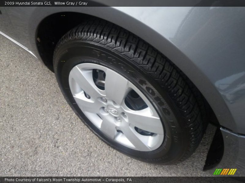 Willow Gray / Gray 2009 Hyundai Sonata GLS