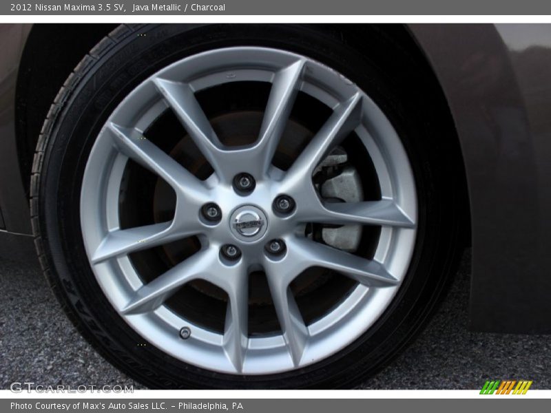 Java Metallic / Charcoal 2012 Nissan Maxima 3.5 SV