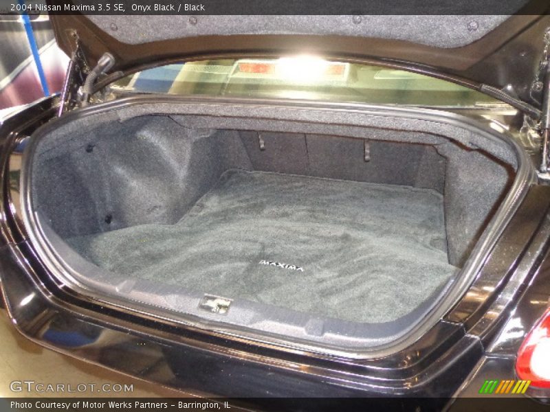 Onyx Black / Black 2004 Nissan Maxima 3.5 SE