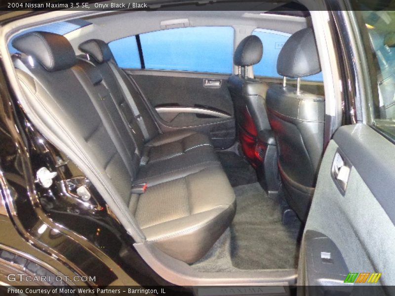 Onyx Black / Black 2004 Nissan Maxima 3.5 SE