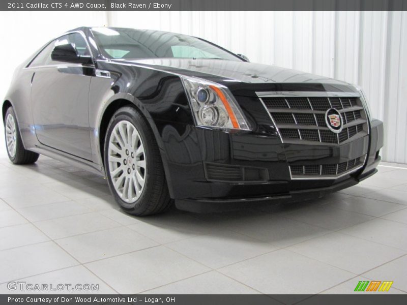 Front 3/4 View of 2011 CTS 4 AWD Coupe