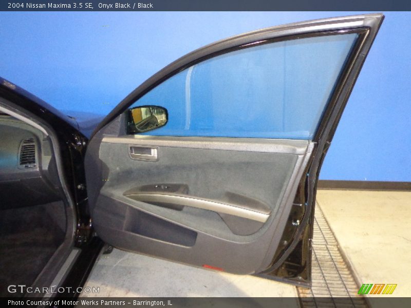 Onyx Black / Black 2004 Nissan Maxima 3.5 SE