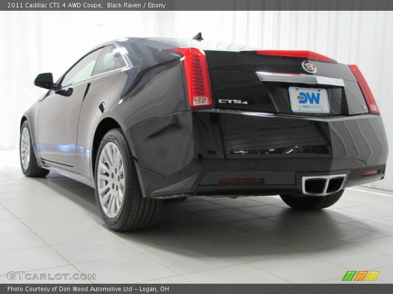 Black Raven / Ebony 2011 Cadillac CTS 4 AWD Coupe