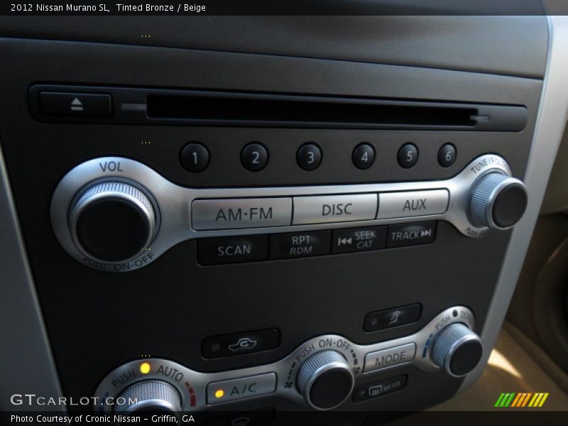 Tinted Bronze / Beige 2012 Nissan Murano SL