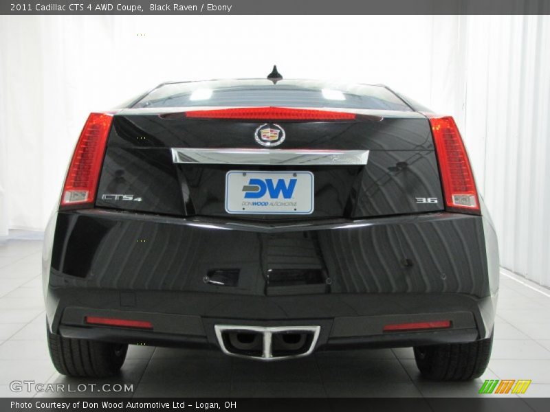 Black Raven / Ebony 2011 Cadillac CTS 4 AWD Coupe