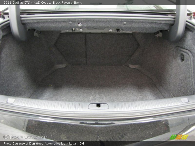  2011 CTS 4 AWD Coupe Trunk
