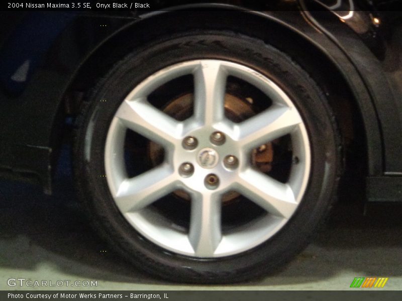 Onyx Black / Black 2004 Nissan Maxima 3.5 SE