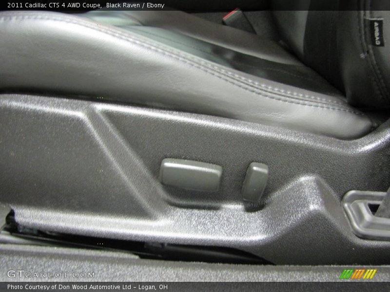 Black Raven / Ebony 2011 Cadillac CTS 4 AWD Coupe