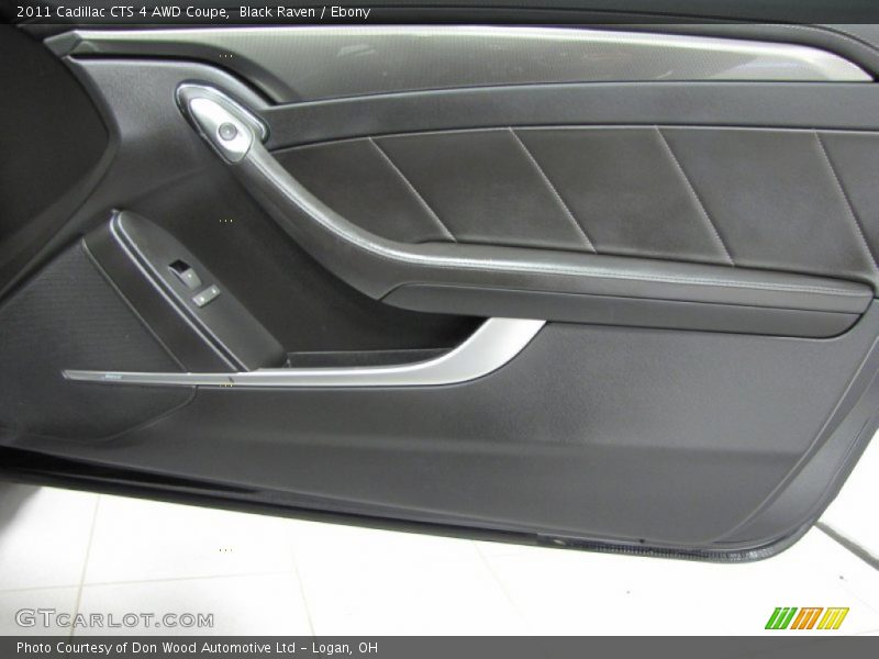 Black Raven / Ebony 2011 Cadillac CTS 4 AWD Coupe