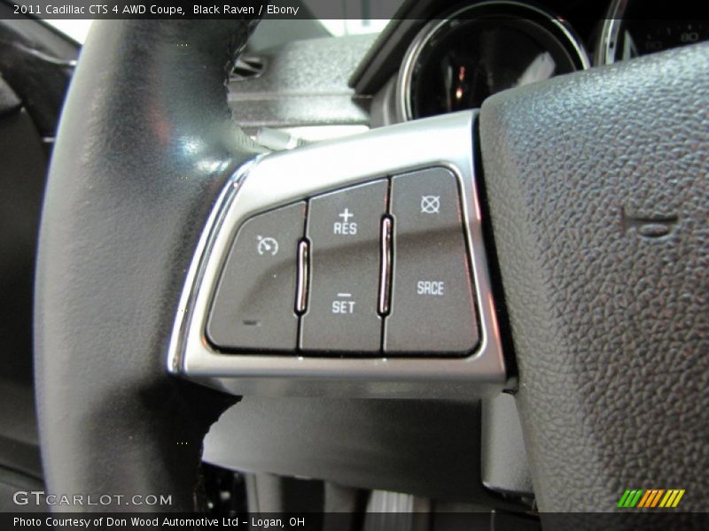 Controls of 2011 CTS 4 AWD Coupe